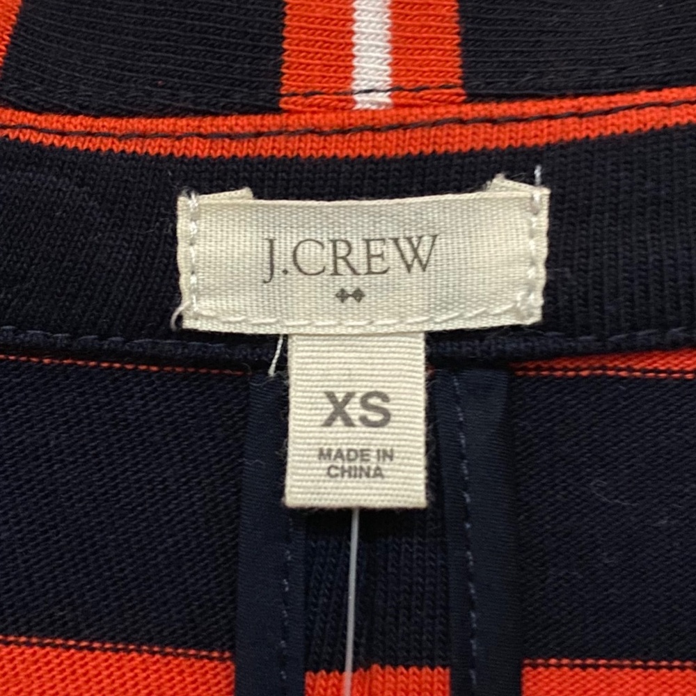 J. Crew Size XS Knit Striped Blazer - Picture 6 of 8